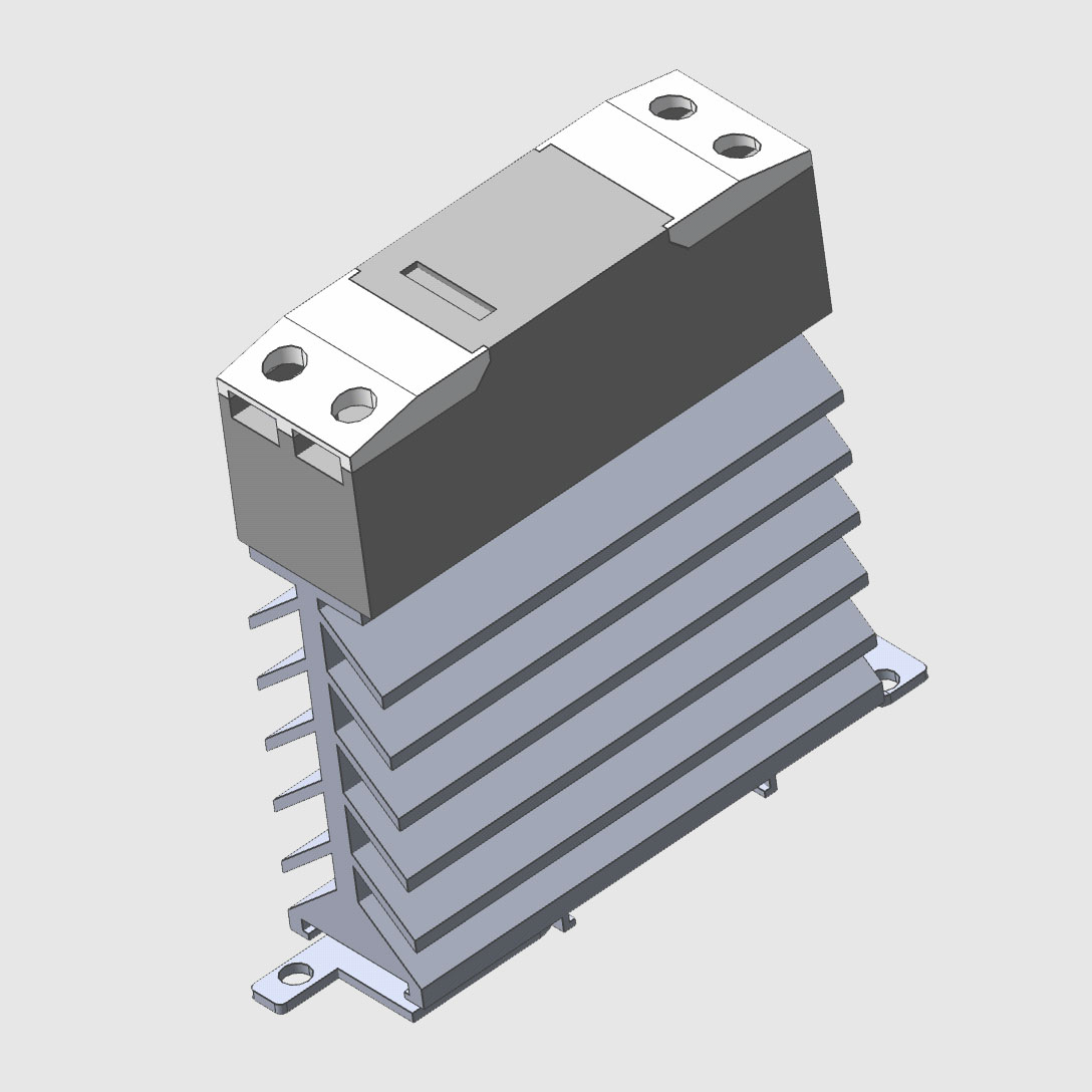 Radiator integrated SSR